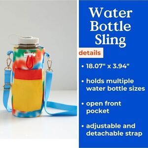 ban.do Nylon Bottle Holder, Bag Crossbody with Adjustable Sling NWT